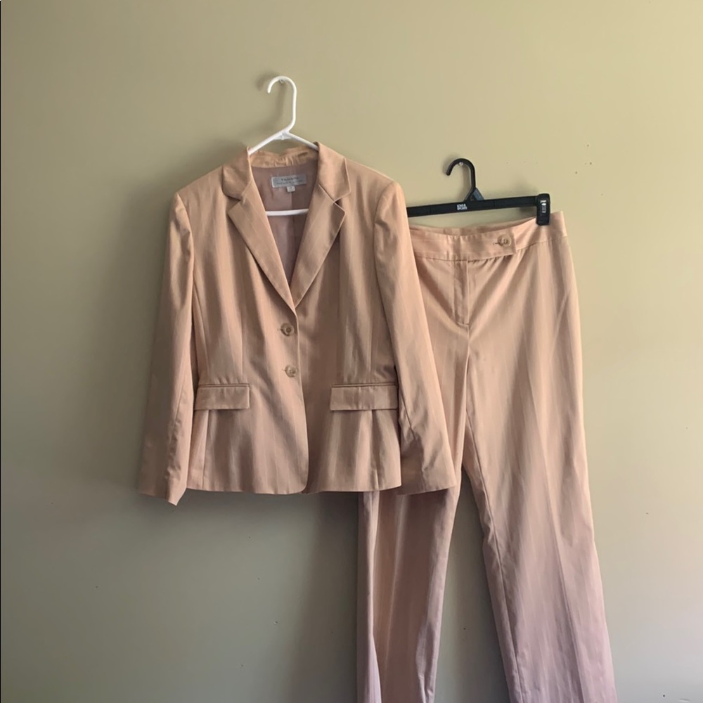 Women's Tan Suit Set